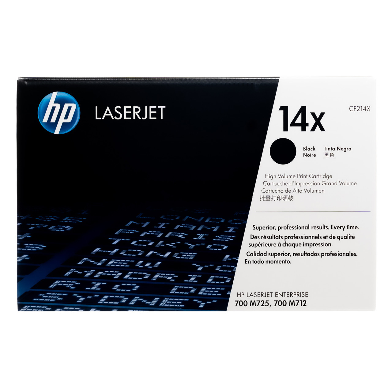 HP 14X | CF214X | Original HP Black Toner Cartridge – High Yield