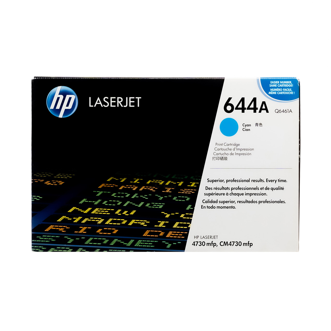 HP 644A Cyan | Q6461A | Original HP Toner Cartridge - Toner Buzz