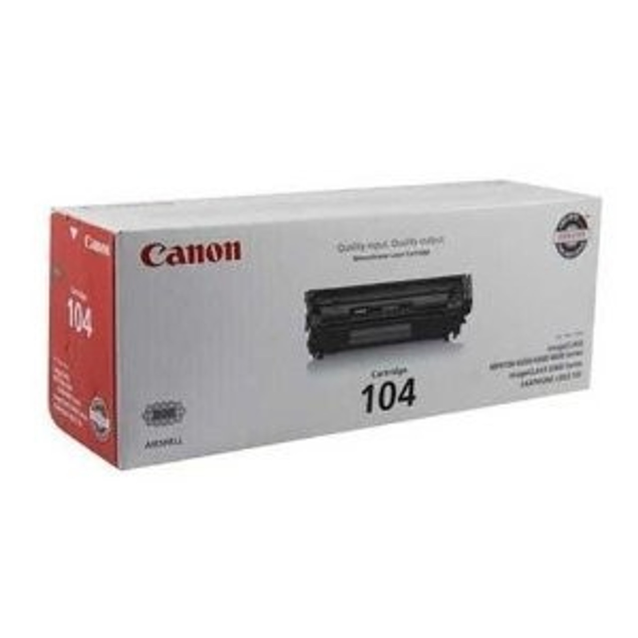 Original Canon 104 0263b001aa Black Laser Toner Cartridge Toner Buzz