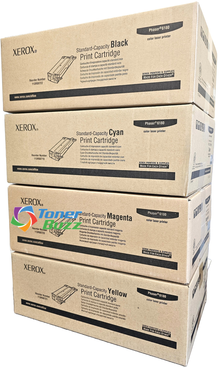 Xerox Set | 113R00719, 113R00720, 113R00721, 113R00722 | 4-Pack