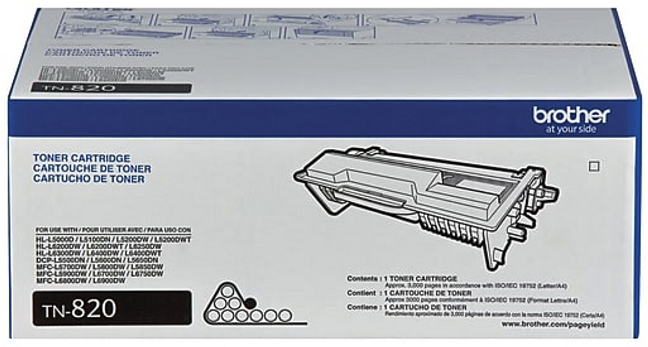 Brother Original Laser Toner Cartridge - Black - 1 Each