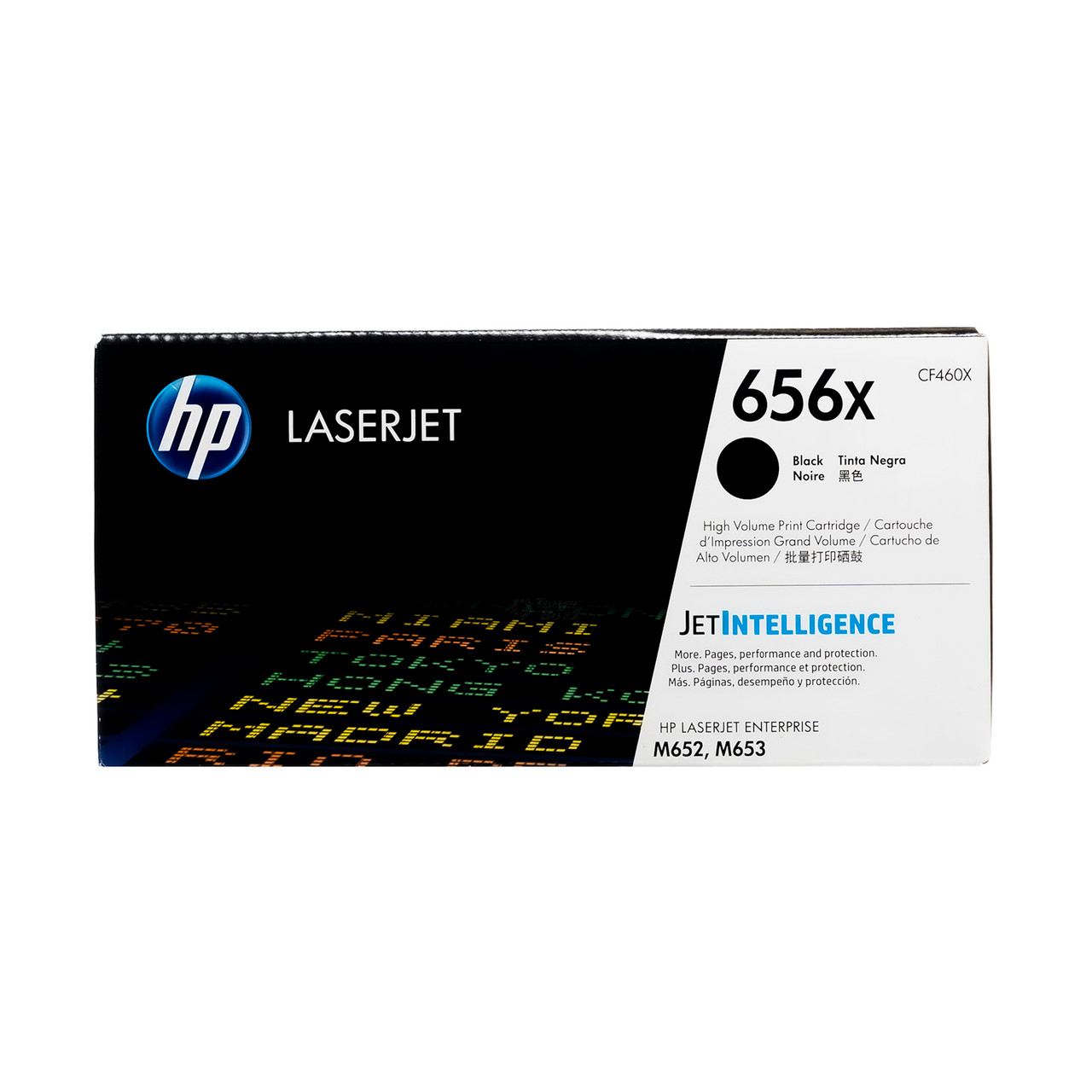 HP 656X | CF460X | Original HP Black Toner Cartridge – High Yield