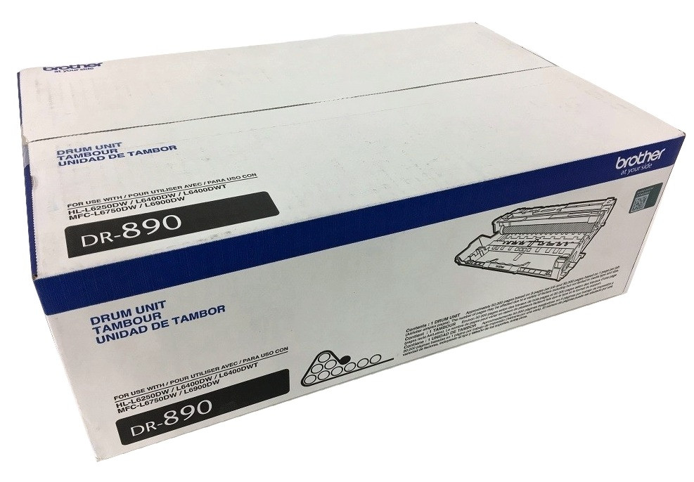 DR-890 | Original Brother Drum Unit – Black - Toner Buzz