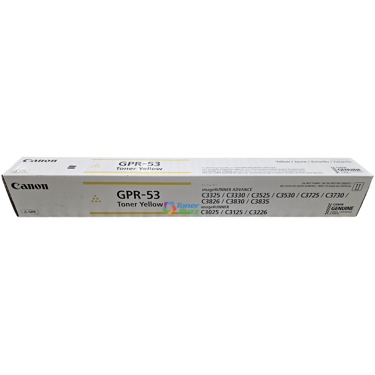 Canon GPR-53Y Original High-Yield Yellow Toner Cartridge (8527B003 Canon GPR-53Y Original High-Yield Yellow Toner Cartridge (8527B003