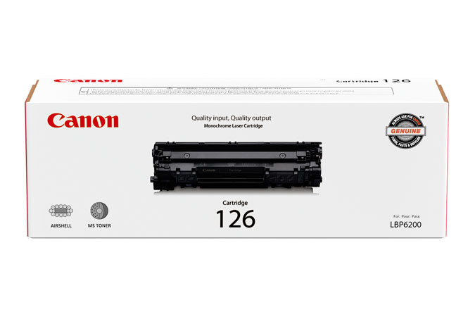 Canon 126 Original Black Toner Cartridge (3483B001) - Toner Buzz