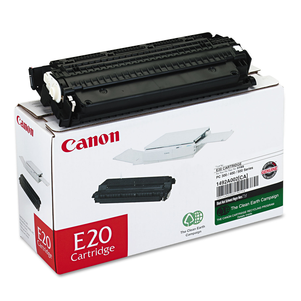 1492A002 Canon E20 Original Canon Toner Cartridge Black Toner Buzz