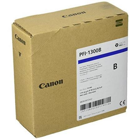 0820C001 | Canon PFI-1300 | Original Canon Ink Cartridge - Blue