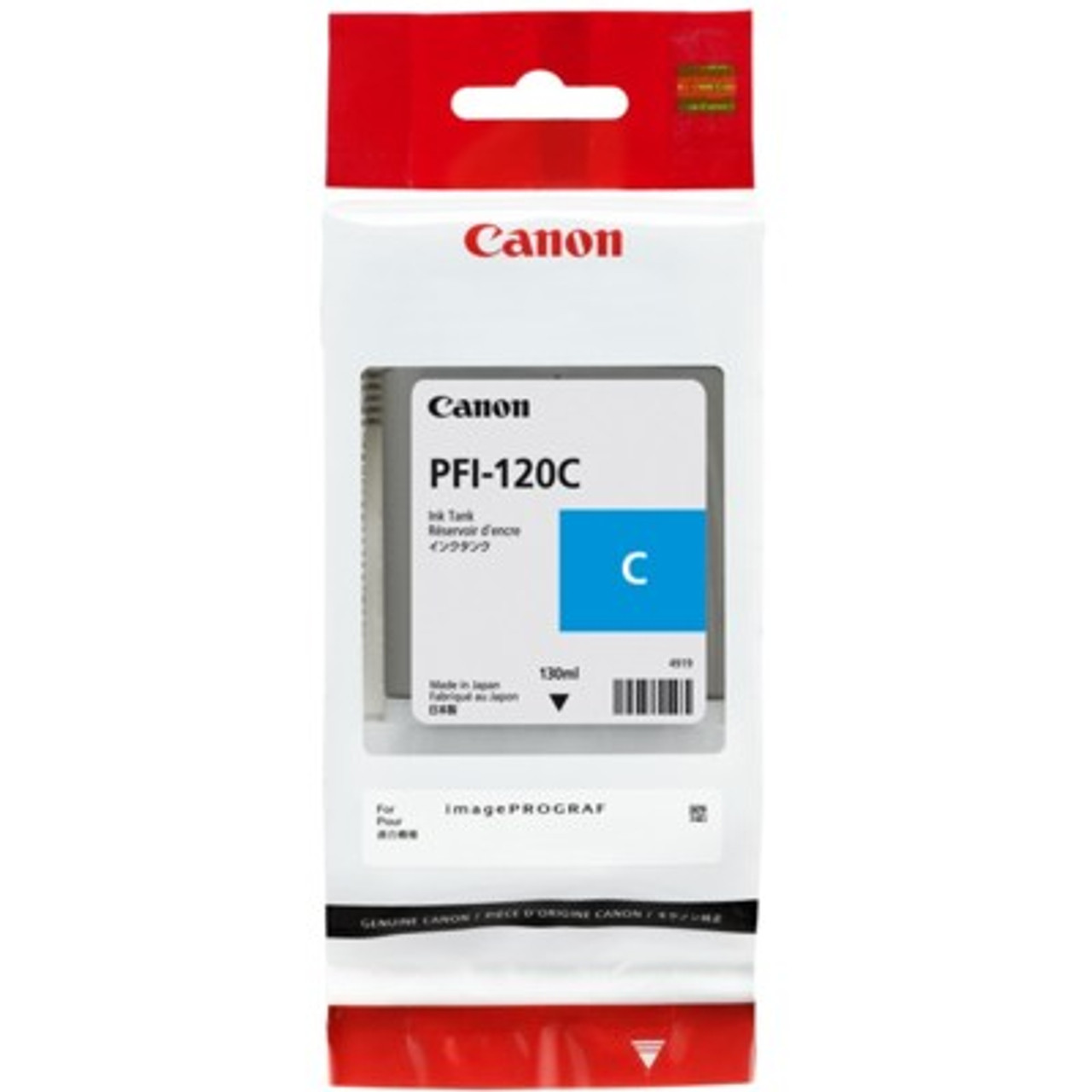 2886C001 | Canon PFI-120 | Original Canon Ink Cartridge - Cyan - Toner Buzz