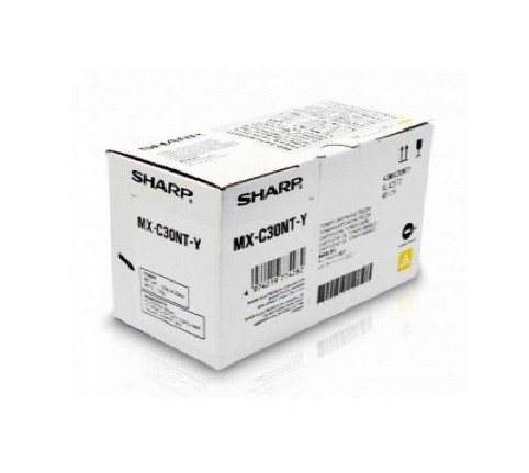 MXC30NTY | Original Sharp Toner Cartridge – Yellow - Toner Buzz