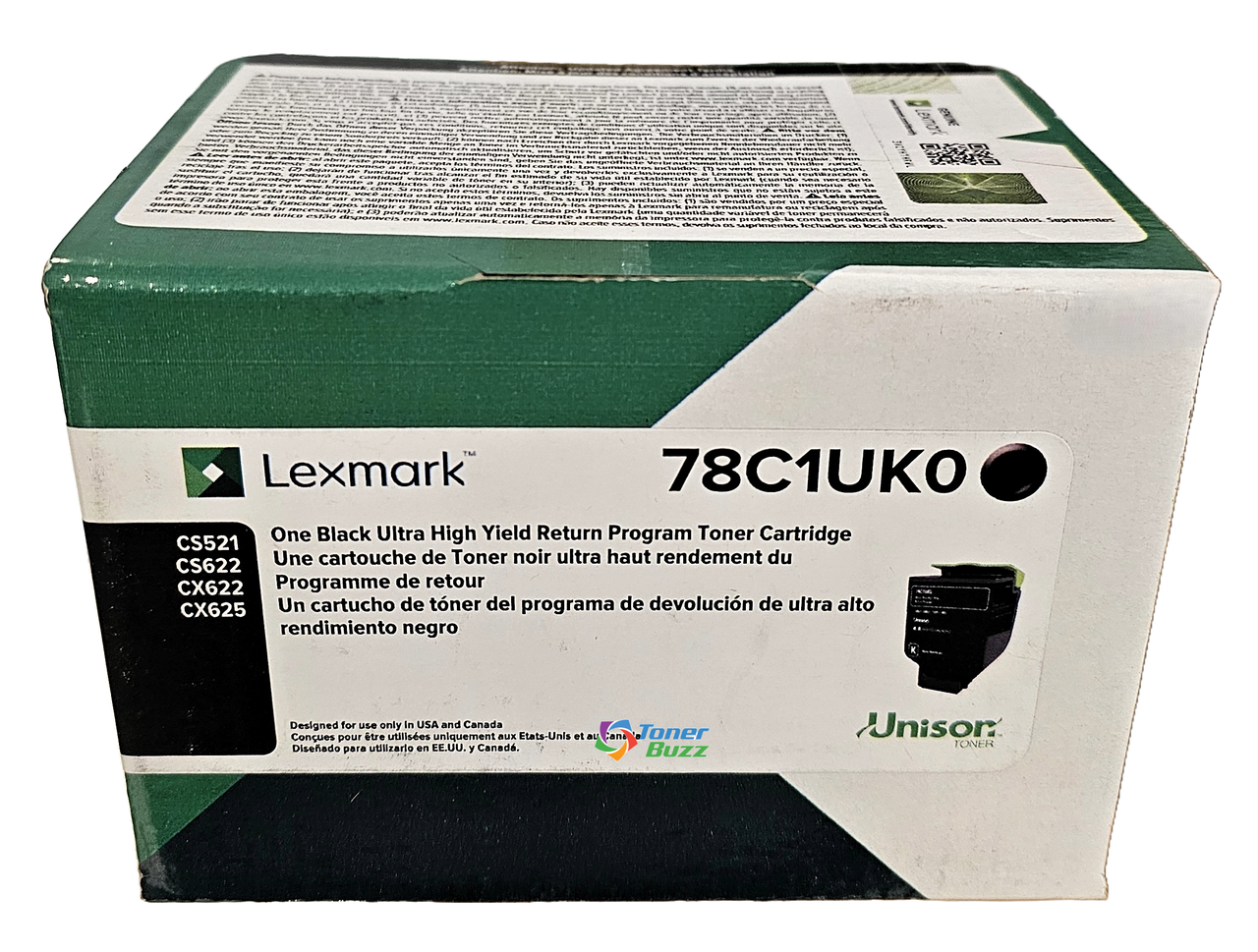 Lycee フリッカ SSP CGC10 ブラックラベル ワンオーナー品 Lexmark 78C1UK0 | Original Ultra High-Yield Black Toner - Toner Buzz