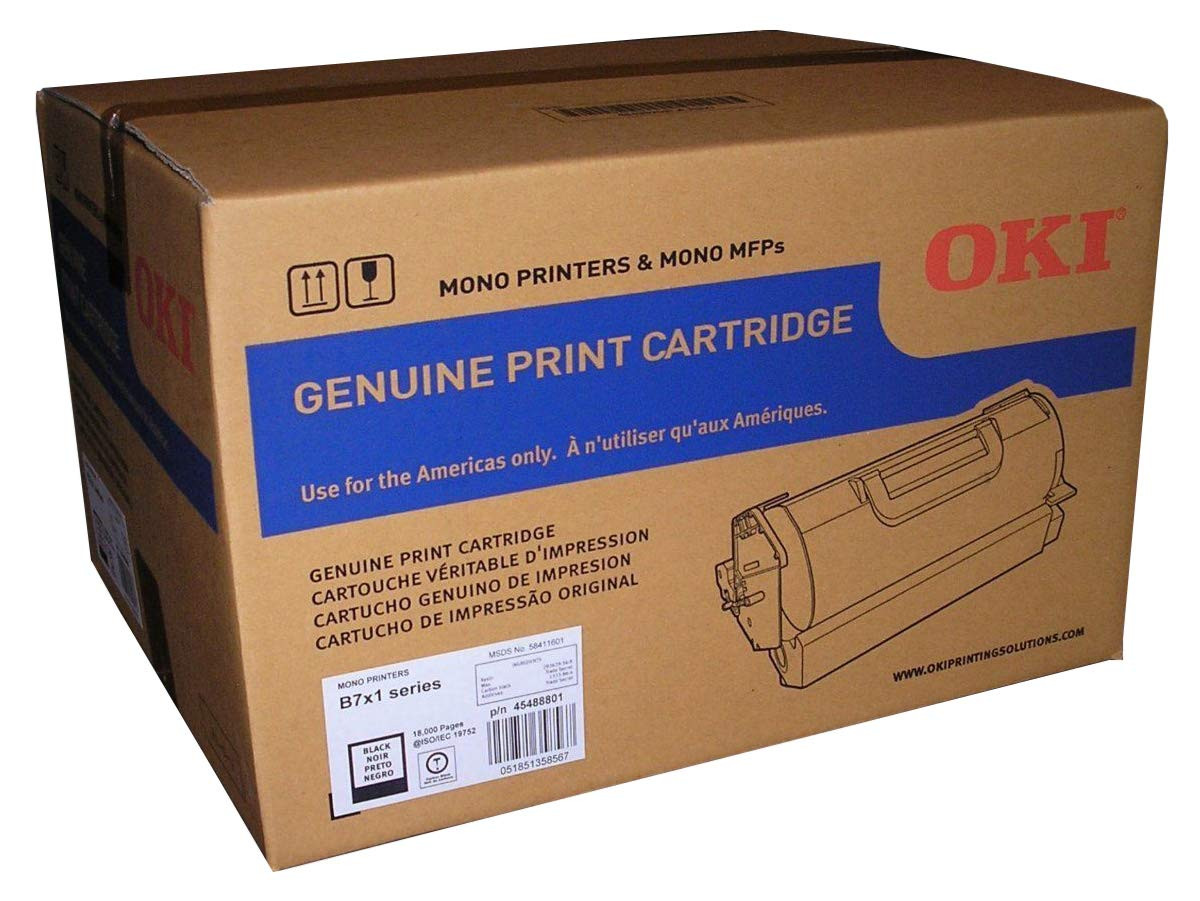 OKI 45488801 | Original Black Toner Cartridge - Toner Buzz