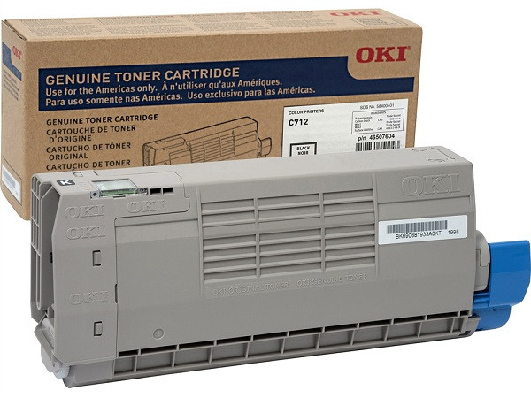 46507604 | Original OKI Laser Toner Cartridge - Black - Toner Buzz