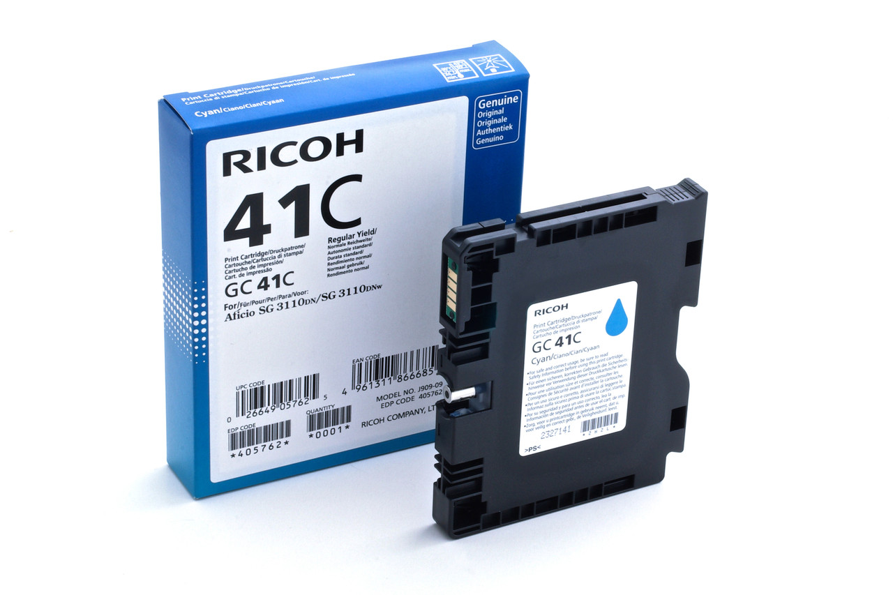 405762 | Original Ricoh ink Cartridge - Cyan - Toner Buzz