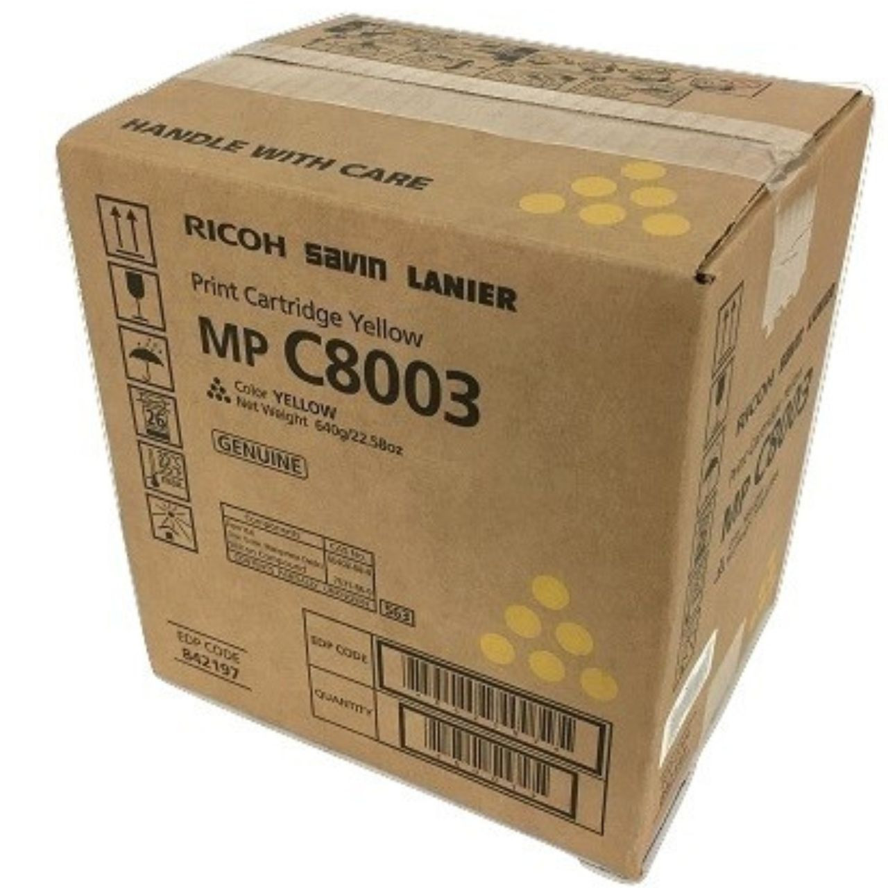 842197 | Original Ricoh Toner Cartridge - Yellow - Toner Buzz