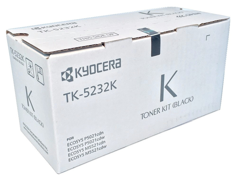 Kyocera TK-5232K | Original Black Toner (1T02R90US0) - Toner Buzz