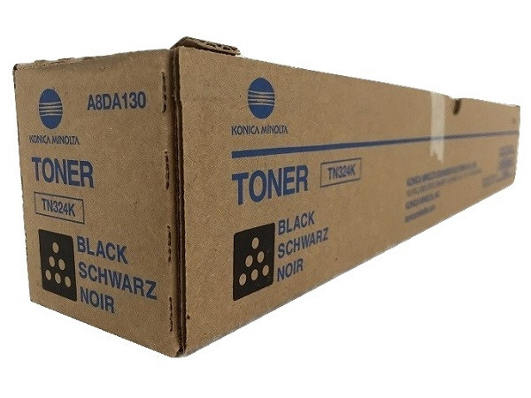 TN324K | A8DA130 | Original Konica Minolta Toner Cartridge - Black