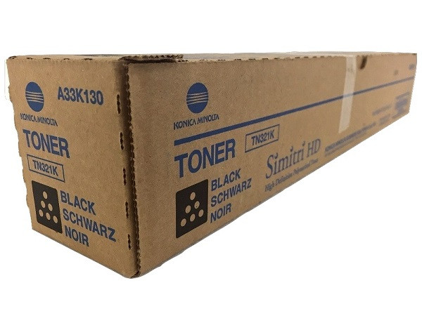 Konica Minolta TN321K | A33K130 | Original Black Toner - Toner Buzz