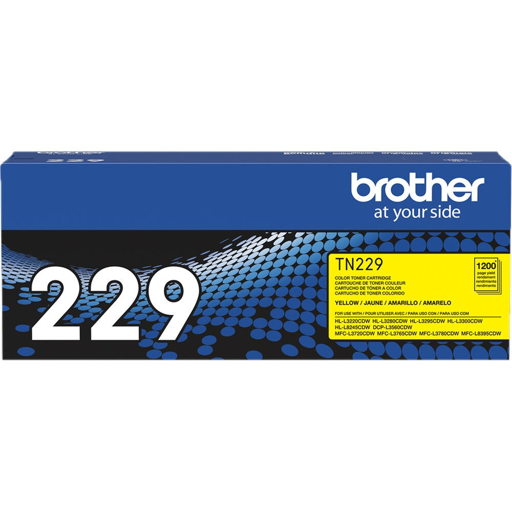 Brother TN-229Y | Original Yellow Toner Cartridge - Toner Buzz