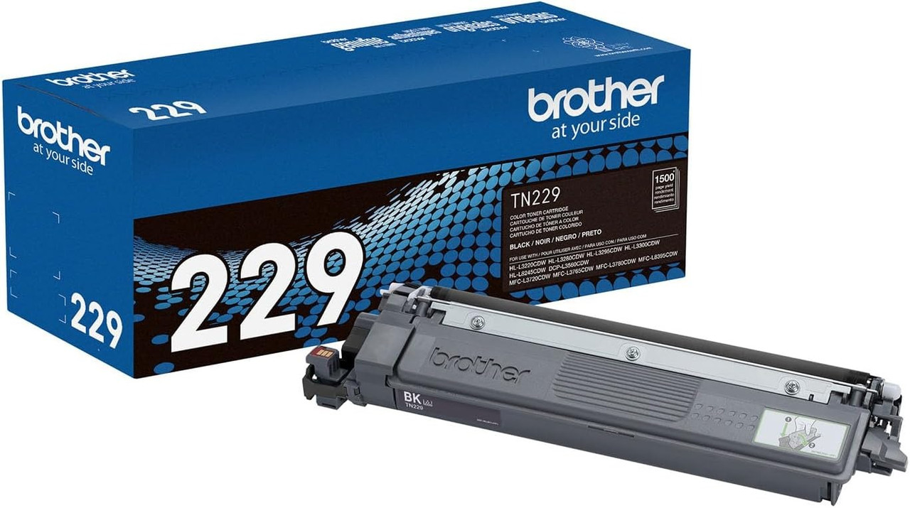 Brother TN-229BK | Original Black Toner Cartridge - Toner Buzz