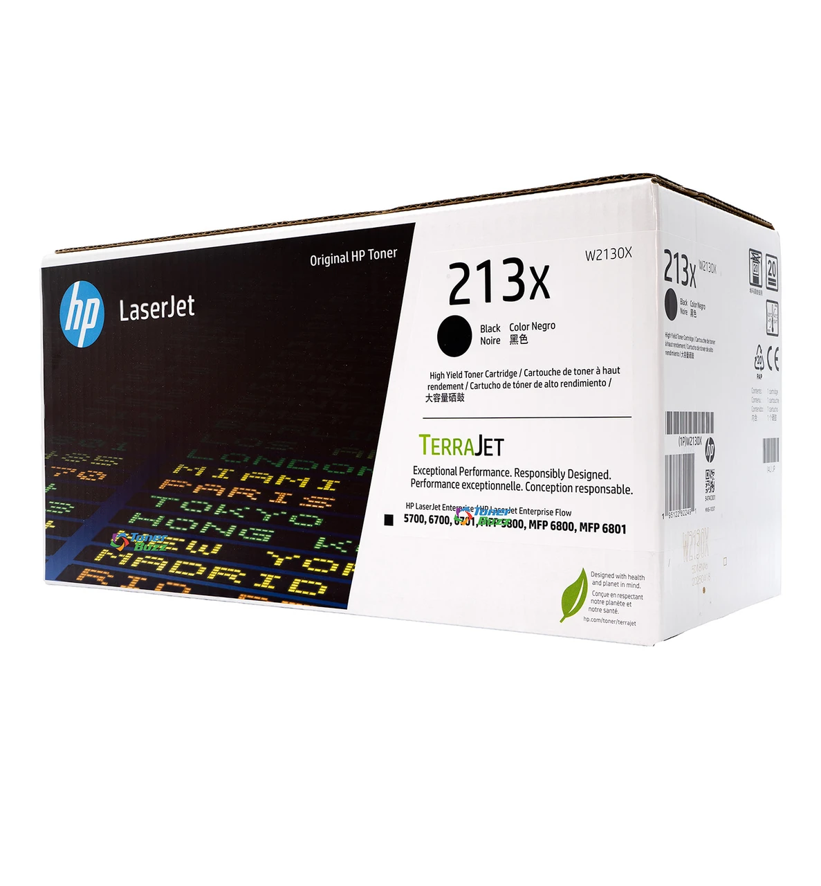 HP 213X | W2130X | Original HP Black Toner Cartridge – High Yield