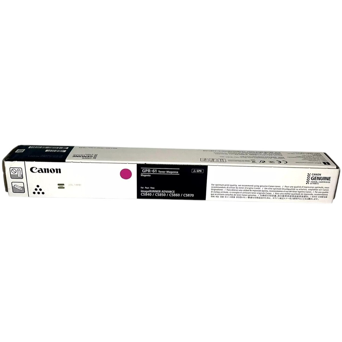 Canon GPR-61 Original Magenta Toner Cartridge (3765C003AA) - Toner