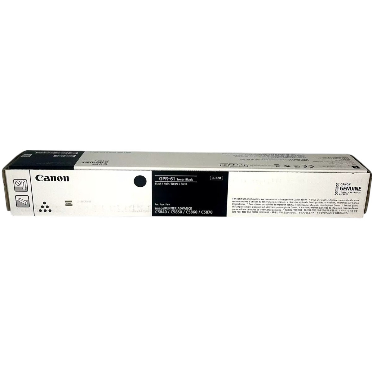 Canon GPR-61 Original Black Toner Cartridge (3763C003AA) - Toner Buzz