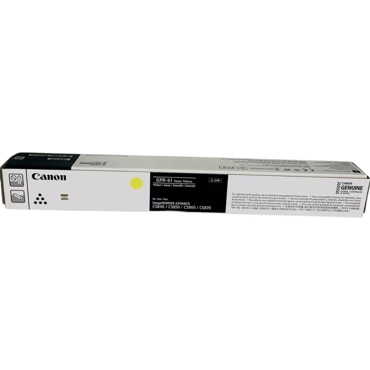3766C003 | GPR-61 | Original Canon Toner Cartridge - Yellow