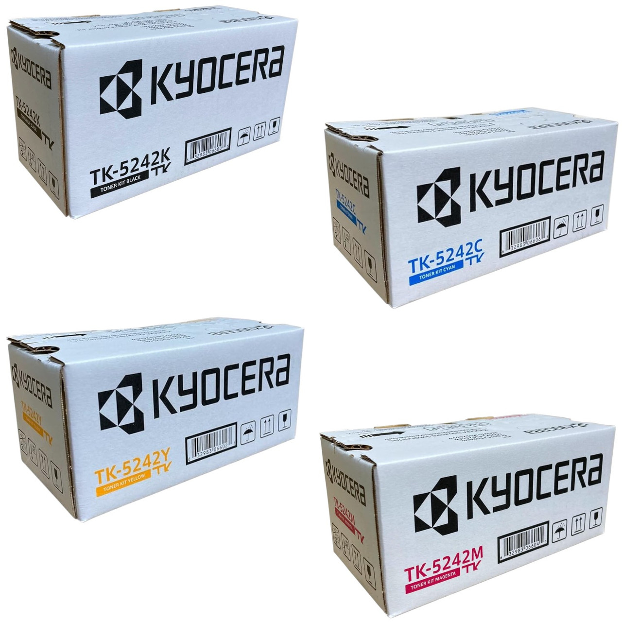 Kyocera TK-5242 Set | Original Kyocera TK5242 Toner Cartridges