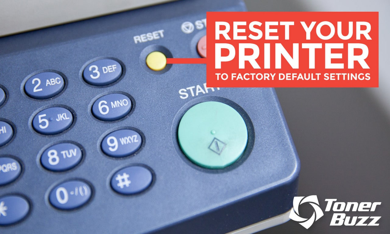 reset procedure for sharp copiers