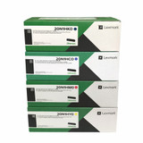 Lexmark Set | 20N1HK0, 20N1HC0, 20N1HM0, 20N1HY0 | Original Lexmark High-Yield Toner Cartridges – Black, Cyan, Magenta, Yellow