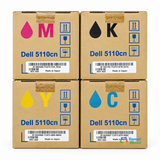 Dell Set | JD746, GD907, KD566, GD908 | Original Dell Standard Yield Toner Cartridge - Black, Color