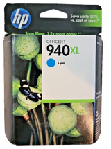 C4907AN | HP 940XL | Original HP Ink Cartridge - Cyan