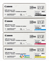 GPR-58 Drum | 2186C003, 2187C003, 2188C003, 2189C003 | Original Canon Drum Unit Set - Black, Cyan, Magenta, Yellow