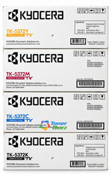 Kyocera TK-5372 Set | TK5372K, TK5372C, TK5372M, TK5372Y | Original Kyocera Toner Cartridge - Black, Color
