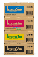 Kyocera TK-572 Set | TK572K, TK572C, TK572M, TK572Y | Original Kyocera Toner Cartridge - Black, Color