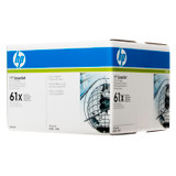 C8061D | HP 61XD | Original HP Dual Pack Toner Cartridges – Black