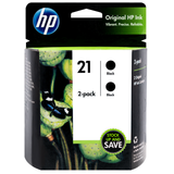 C9508FN | HP 21 | Original HP Ink Cartridge 2-Pack - Black