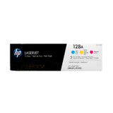 CF371AM | HP 128A | Original HP Toner Cartridge – Tri-Color