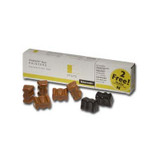 Original Xerox 016-1607-00 Phaser 840 Ink Sticks Box of 7, 5 Yellow 2 Black