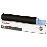 Original Canon GPR-18 0384B003AA Black Laser Toner Cartridge imageRUNNER 2016, 2020 Printer