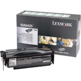 Original Lexmark 12A8425 High-Yield Laser Toner Cartridge  Black