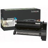 Original Lexmark 15G642C C752/62 Cyan Return Program High-Yield Toner Cartridge Taa