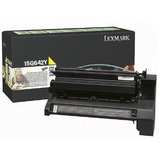 Original Lexmark 15G642Y C752/62 Yellow Return Program High Yield Toner Cartridge Taa