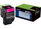 Original Lexmark 80C0HMG  Unison  801hm Return Program  Magenta High Yield