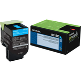 Original Lexmark 80C1SC0 801SC Cyan Return Program Unison Toner Cartridge