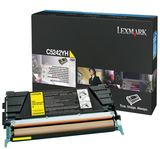Original Lexmark C5242YH Yellow High-Yield Toner Cartridge