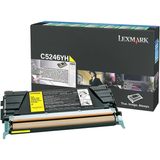 C5246YH | Original Lexmark High-Yield Toner Cartridge – Yellow