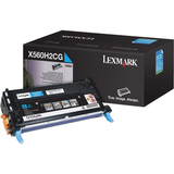 Original Lexmark X560H2CG X560 Cyan High-Yield Toner Cartridge