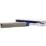 Original OKI 43459303 High-Yield Toner Cartridge for C3400  Cyan
