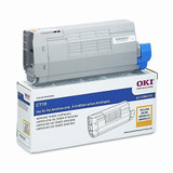 43866101 | Original OKI Toner Cartridge - Yellow